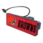 Cleveland Browns NFL Hitch Cover LED Brake Light for Trailer