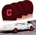 Cleveland Indians MLB Tire Covers Set of 4 or 2 for RV Wheel Trailer Camper Motorhome