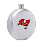 Tampa Bay Buccaneers NFL Wine Liquor Matte Pot Hip Flask