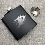 Anaheim Ducks NHL Wine Liquor Matte Pot Hip Flask