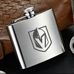 Vegas Golden Knights NHL Wine Liquor Matte Pot Hip Flask