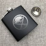 Buffalo Sabres NHL Wine Liquor Matte Pot Hip Flask