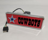 Dallas Cowboys NFL Rectangular Hitch Cover LED Brake Light for Trailer