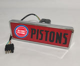 Detroit Pistons NBA Rectangular Hitch Cover LED Brake Light for Trailer