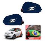 Akron Zips NCAAB Car rear view mirror cover-View Elastic