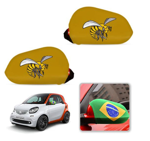 Alabama State Hornets NCAAB Car rear view mirror cover-View Elastic