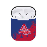 American University Eagles NCAA Airpods Case Cover 2pcs