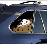 Anaheim Ducks NHL Rear Side Quarter Window Vinyl Decal Stickers Fits Toyota Rav4