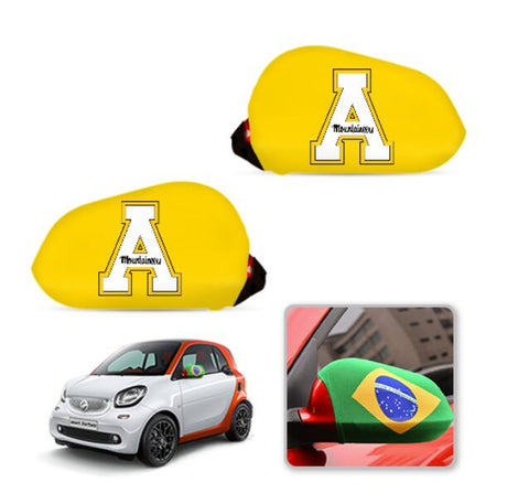 Appalachian State Mountaineers NCAAB Car rear view mirror cover-View Elastic