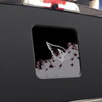 Arizona Cardinals NFL Rear Back Middle Window Vinyl Decal Stickers Fits Dodge Ram GMC Chevy Tacoma Ford