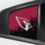 Arizona Cardinals NFL Rear Side Quarter Window Vinyl Decal Stickers Fits Dodge Charger