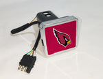 Arizona Cardinals NFL Hitch Cover LED Brake Light for Trailer