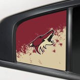 Arizona Coyotes NHL Rear Side Quarter Window Vinyl Decal Stickers Fits Dodge Charger