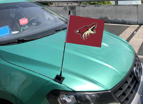 Arizona Coyotes NHL Car Hood Flag