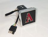 Arizona Diamondbacks MLB Hitch Cover LED Brake Light for Trailer