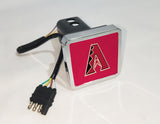 Arizona Diamondbacks MLB Hitch Cover LED Brake Light for Trailer