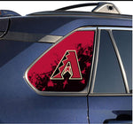 Arizona Diamondbacks MLB Rear Side Quarter Window Vinyl Decal Stickers Fits Toyota Rav4