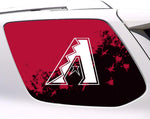 Arizona Diamondbacks MLB Rear Side Quarter Window Vinyl Decal Stickers Fits Toyota 4Runner