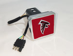 Atlanta Falcons NFL Hitch Cover LED Brake Light for Trailer