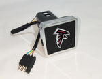 Atlanta Falcons NFL Hitch Cover LED Brake Light for Trailer