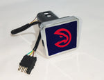 Atlanta Hawks NBA Hitch Cover LED Brake Light for Trailer