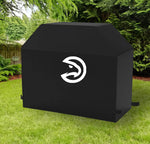 Atlanta Hawks NBA BBQ Barbeque Outdoor Black Waterproof Cover