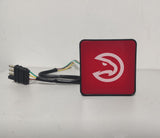 Atlanta Hawks NBA Hitch Cover LED Brake Light for Trailer