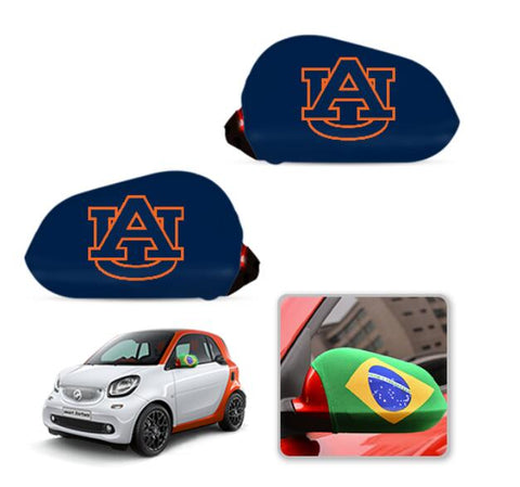 Auburn Tigers NCAAB Car rear view mirror cover-View Elastic