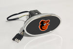 Baltimore Orioles MLB Hitch Cover LED Brake Light for Trailer