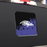 Baltimore Ravens NFL Rear Back Middle Window Vinyl Decal Stickers Fits Dodge Ram GMC Chevy Tacoma Ford