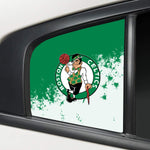 Boston Celtics NBA Rear Side Quarter Window Vinyl Decal Stickers Fits Dodge Charger