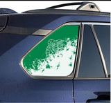 Boston Celtics NBA Rear Side Quarter Window Vinyl Decal Stickers Fits Toyota Rav4