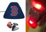 Boston Red Sox MLB Car Motorcycle tail light LED brake flash Pilot rear