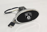 Brooklyn Nets NBA Hitch Cover LED Brake Light for Trailer