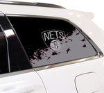 Brooklyn Nets NBA Rear Side Quarter Window Vinyl Decal Stickers Fits Jeep Grand