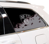 Brooklyn Nets NBA Rear Side Quarter Window Vinyl Decal Stickers Fits Jeep Grand