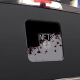 Brooklyn Nets NBA Rear Back Middle Window Vinyl Decal Stickers Fits Dodge Ram GMC Chevy Tacoma Ford
