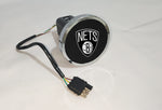 Brooklyn Nets NBA Hitch Cover LED Brake Light for Trailer