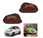 Brown Bears NCAAB Car rear view mirror cover-View Elastic