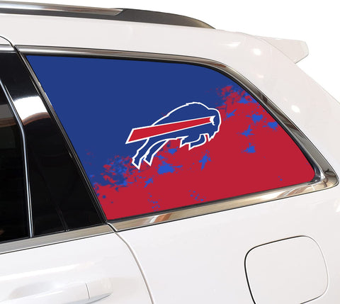 Buffalo Bills NFL Rear Side Quarter Window Vinyl Decal Stickers Fits Jeep Grand