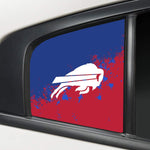 Buffalo Bills NFL Rear Side Quarter Window Vinyl Decal Stickers Fits Dodge Charger