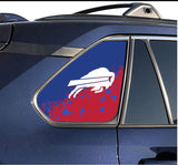 Buffalo Bills NFL Rear Side Quarter Window Vinyl Decal Stickers Fits Toyota Rav4