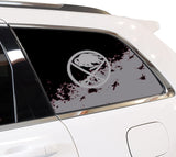 Buffalo Sabres NHL Rear Side Quarter Window Vinyl Decal Stickers Fits Jeep Grand