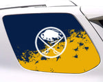 Buffalo Sabres NHL Rear Side Quarter Window Vinyl Decal Stickers Fits Toyota 4Runner