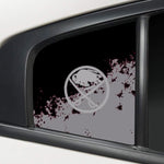 Buffalo Sabres NHL Rear Side Quarter Window Vinyl Decal Stickers Fits Dodge Charger