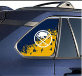 Buffalo Sabres NHL Rear Side Quarter Window Vinyl Decal Stickers Fits Toyota Rav4