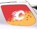 Calgary Flames NHL Rear Side Quarter Window Vinyl Decal Stickers Fits Toyota 4Runner