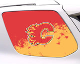 Calgary Flames NHL Rear Side Quarter Window Vinyl Decal Stickers Fits Toyota 4Runner