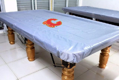 Calgary Flames NHL Billiard Pingpong Pool Snooker Table Cover