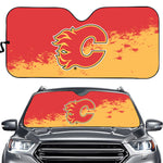 Calgary Flames NHL Car Windshield Sun Shade Universal Fit Sunshade